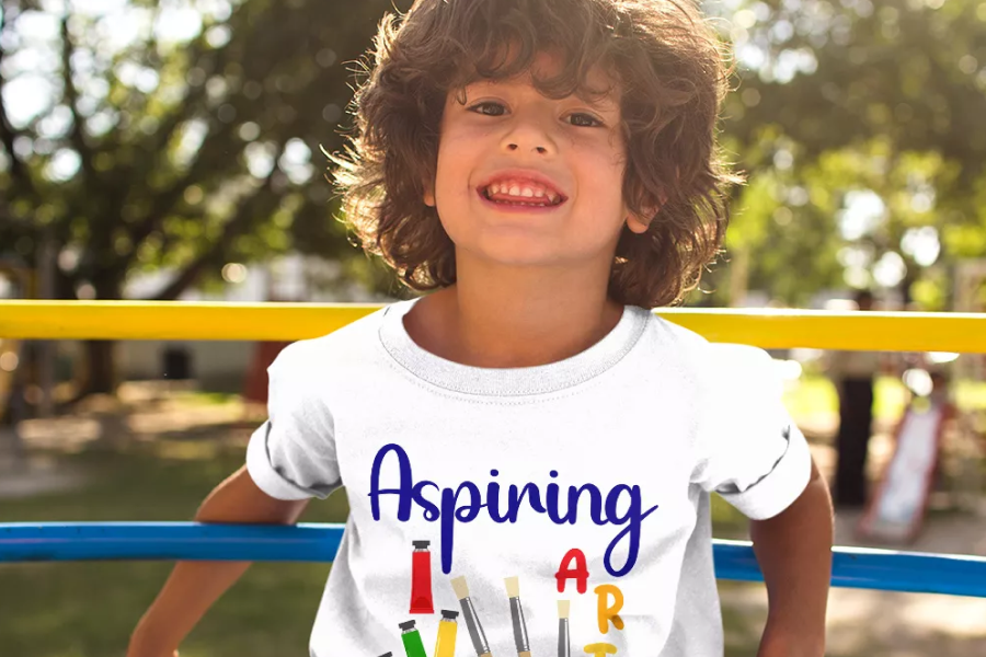 Custom Kids Artist T-Shirt Designs