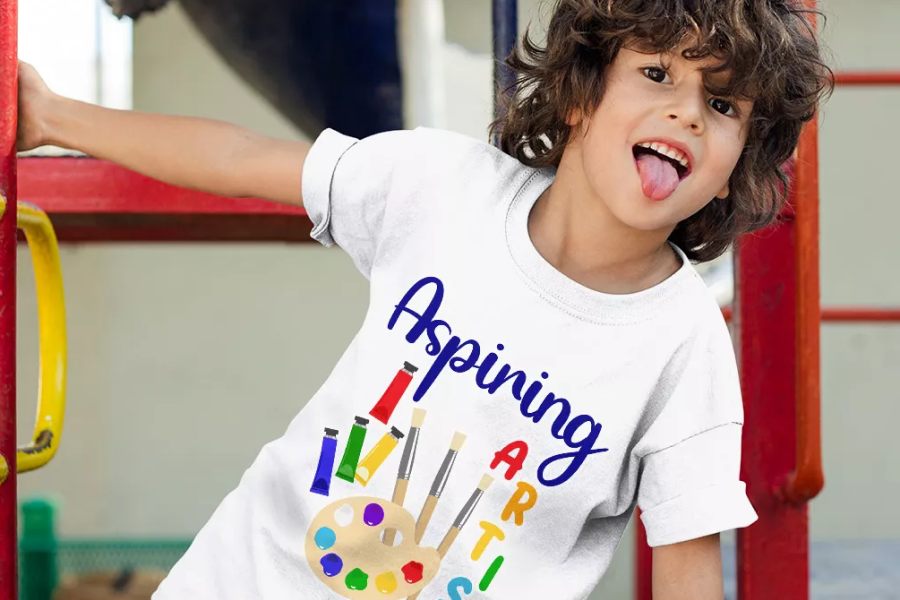 Children’s Creative Art T-Shirts