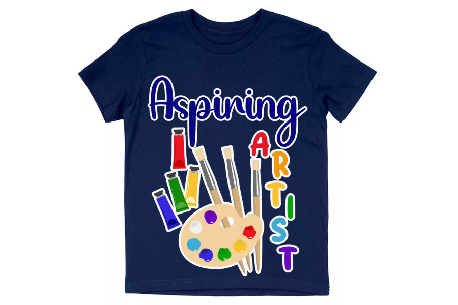 Personalized Artist Tees for Kids