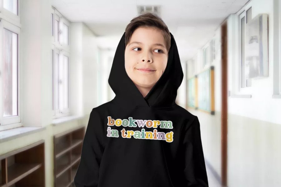 Hoodie for Book Loving Kids