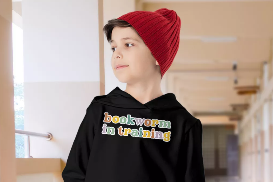 Kids reading club hoodie