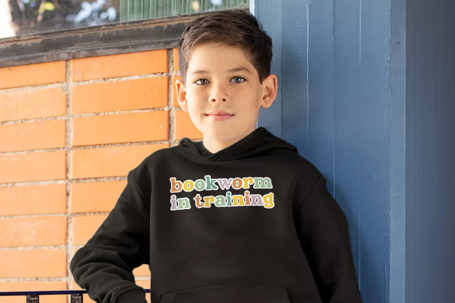 Kids reading club hoodie